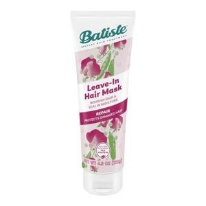 Batiste Leave-In Hair Mask Repair Protect Damaged Hair Pea Protein 4.3‎ oz Tube